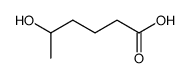 5-hydroxy-Hexanoic acid Structure