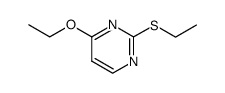 Pyrimidine, 4-ethoxy-2-(ethylthio)- (6CI,9CI)结构式