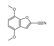 cyano-2 dimethoxy-4,7 benzofuranne Structure