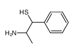 (1RS,2RS)-2-amino-1-phenyl-propane-1-thiol Structure