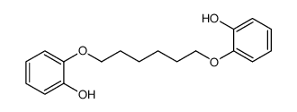 2-[6-(2-hydroxyphenoxy)hexoxy]phenol结构式