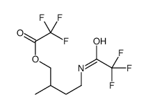 [2-methyl-4-[(2,2,2-trifluoroacetyl)amino]butyl] 2,2,2-trifluoroacetate Structure