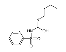 1-butyl-3-pyridin-2-ylsulfonylurea结构式