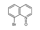 8-bromo-1-oxidoquinolin-1-ium结构式