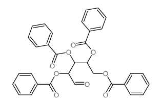 D-Ribose,2,3,4,5-tetrabenzoate Structure