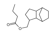 (Octahydro-4,7-methano-1H-indenyl)methyl butyrate structure