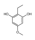 2-乙基-5-甲氧基苯-1,3-二醇结构式