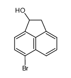 6-bromo-acenaphthen-1-ol结构式