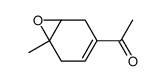 Ethanone, 1-(6-methyl-7-oxabicyclo[4.1.0]hept-3-en-3-yl)- (9CI) Structure