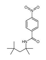 4-nitro-N-(2,4,4-trimethylpentan-2-yl)benzamide Structure