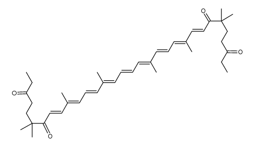 5,6,5',6'-diseco-β,β-carotene-4,6,4',6'-tetraone Structure