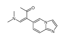 4-(dimethylamino)-3-imidazo[1,2-a]pyridin-6-ylbut-3-en-2-one Structure