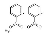 bis(2-nitrophenyl)mercury Structure