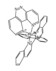 (2,2'-bipyridine)(2,2'-biquinoline)(dipyrido{3,2-c:2',3'-e}pyridazine)ruthenium(II)(2+) Structure