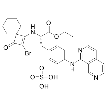 Zaurategrast ethyl ester sulfate picture