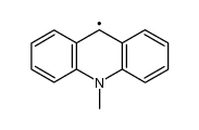 10-methylacridinyl radical结构式