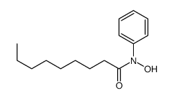 N-hydroxy-N-phenylnonanamide Structure