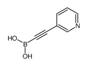 2-pyridin-3-ylethynylboronic acid Structure