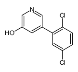 5-(2,5-dichlorophenyl)pyridin-3-ol结构式