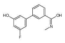 3-(3-fluoro-5-hydroxyphenyl)-N-methylbenzamide Structure