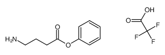 phenyl 4-aminobutanoate 2,2,2-trifluoroacetate Structure