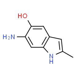 1H-Indol-5-ol,6-amino-2-methyl- picture