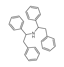 bis(α-benzylbenzyl)amine结构式