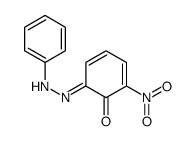 2-nitro-6-(phenylhydrazinylidene)cyclohexa-2,4-dien-1-one Structure