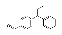 9-Ethyl-9H-fluorene-3-carbaldehyde Structure