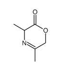 2H-1,4-Oxazin-2-one,3,6-dihydro-3,5-dimethyl-(9CI) picture