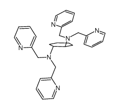 N,N,N',N'-tetrakis(2-pyridylmethyl)-trans-1(R),2(R)-cyclohexanediamine Structure