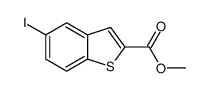 5-IODO-BENZO[B]THIOPHENE-2-CARBOXYLIC ACID METHYL ESTER Structure