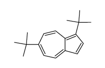 1,6-di-tert-butyl-azulene Structure