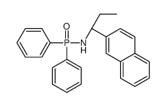 (1R)-N-diphenylphosphoryl-1-naphthalen-2-ylpropan-1-amine Structure