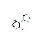 3-(3-甲基噻吩-2-基)异噁唑结构式