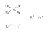 六溴碲(IV)酸钾结构式