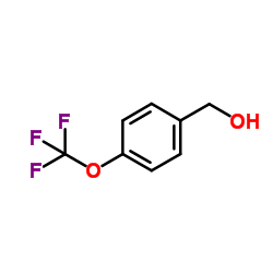 4-(Trifluoromethoxy)benzyl alcohol Structure