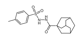 Adamantan-1-carbonsaeure-N2-p-tosylhydrazid Structure