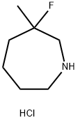 3-fluoro-3-methylazepane hcl结构式