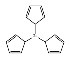 tris(cyclopenta-2,4-dien-1-yl)gallane Structure