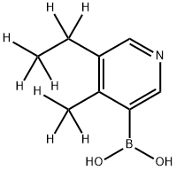 (4-Methyl-5-ethyl-d8)-pyridine-3-boronic acid picture