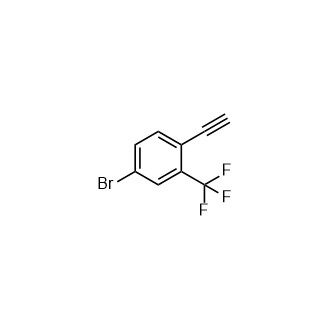 4-溴-1-乙炔基-2-(三氟甲基)苯图片