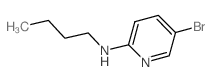 2-丁基氨基-5-溴吡啶结构式