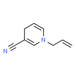 3-Pyridinecarbonitrile,1,4-dihydro-1-(2-propenyl)-(9CI)结构式