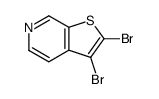 Thieno[2,3-c]pyridine, 2,3-dibromo- (8CI) Structure