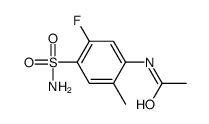 N-[4-(AMINOSULFONYL)-5-FLUORO-2-METHYLPHENYL]ACETAMIDE picture