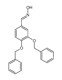 3,4-双苄氧基苯甲醛肟结构式