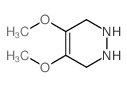 4,5-dimethoxy-1,2,3,6-tetrahydropyridazine structure