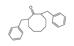 (2S,8S)-2,8-dibenzylcyclooctan-1-one结构式