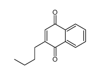 2-butylnaphthalene-1,4-dione Structure